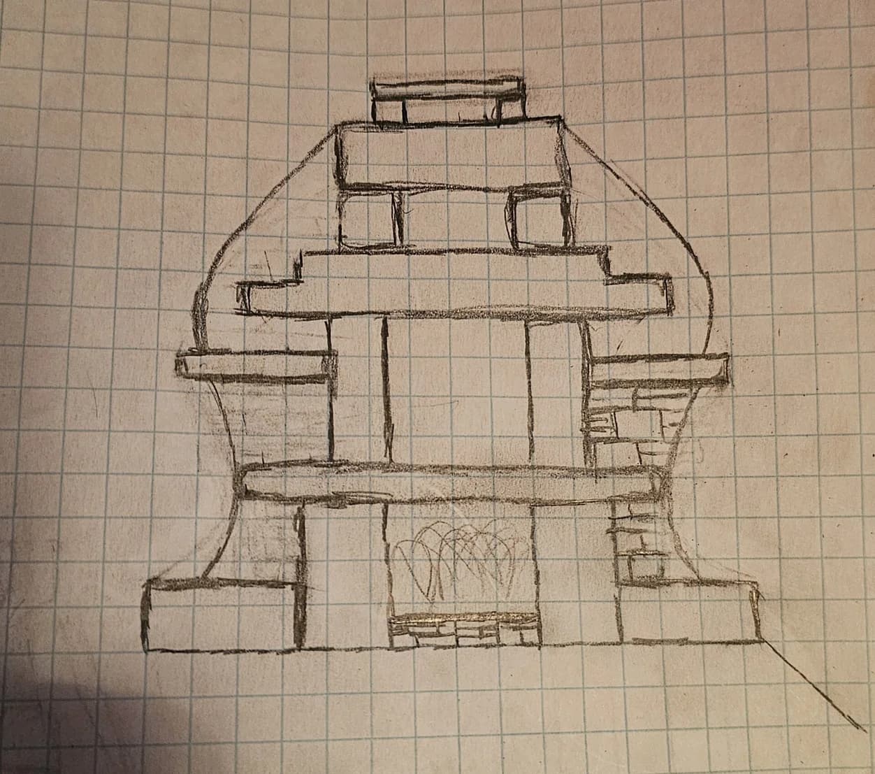 WildWorks - Stone staircase and pathway leading to a rustic house with natural landscaping